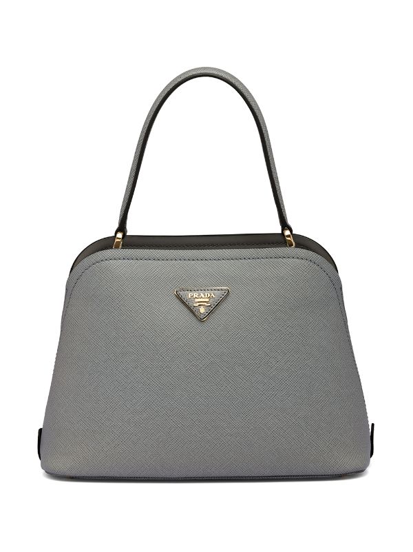 Medium saffiano leather discount prada monochrome bag