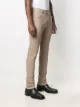 Rick Owens low-rise skinny suede trousers
