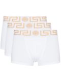 Versace Greca-border boxer briefs - White