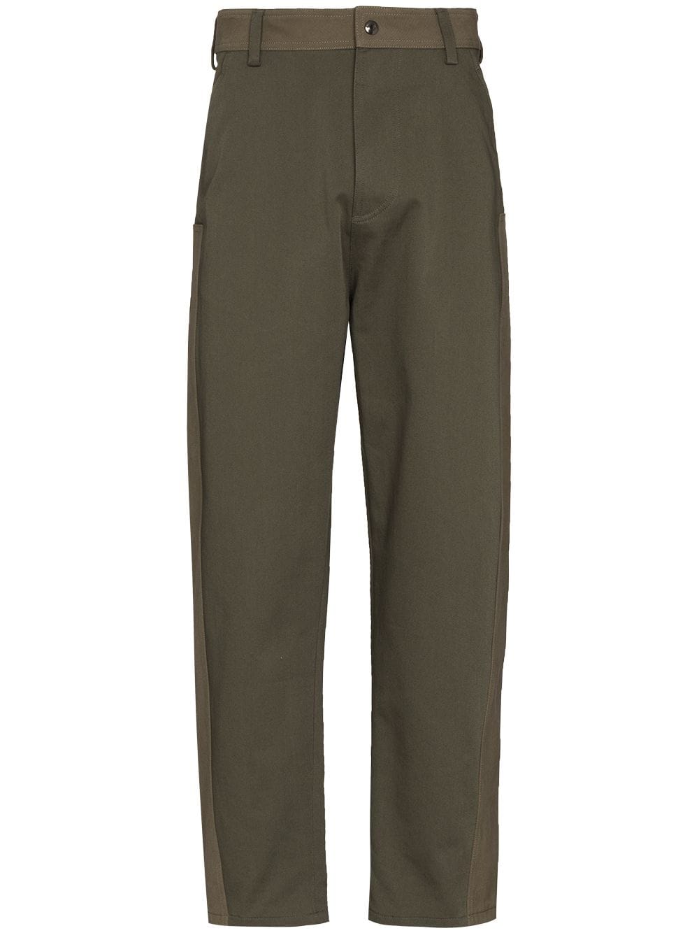 VALENTINO PANELLED LOOSE-FIT TROUSERS