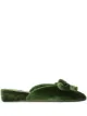 Image 1 of Olivia Morris At Home Daphne velvet slippers