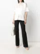 Image 2 of Fabiana Filippi chainmail-detail U-neck blouse
