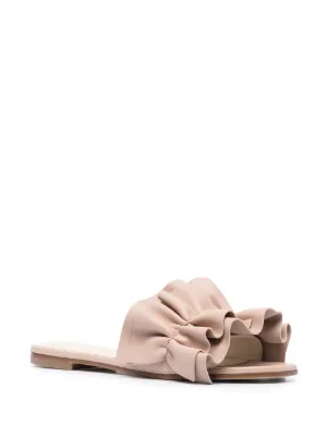 [FABIANA FILIPPI] フラットダッチェスサンダル Women's Leather Sandals | Heeled & Flat Sandals | Fabiana