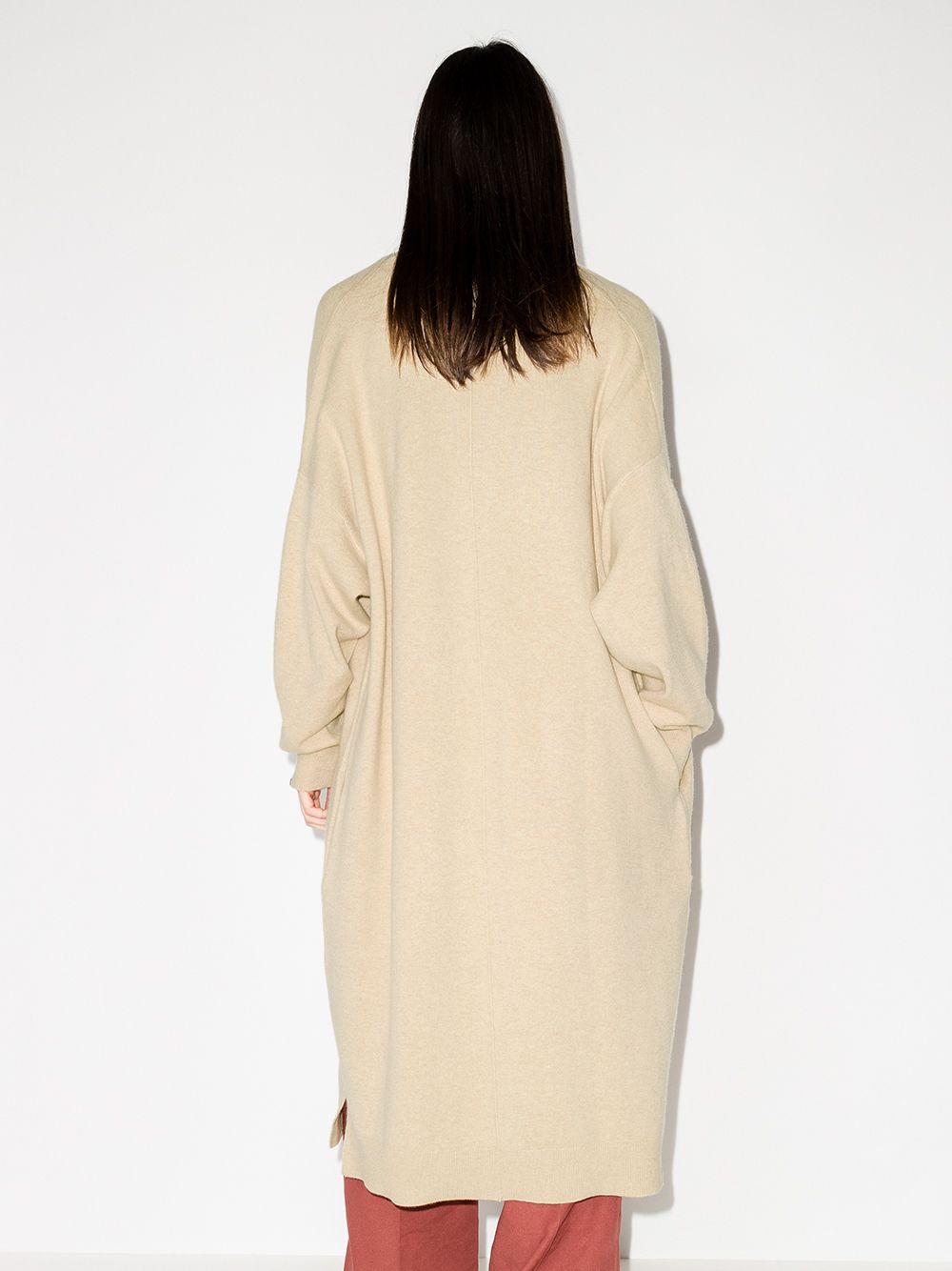 Longline on sale cashmere cardigan