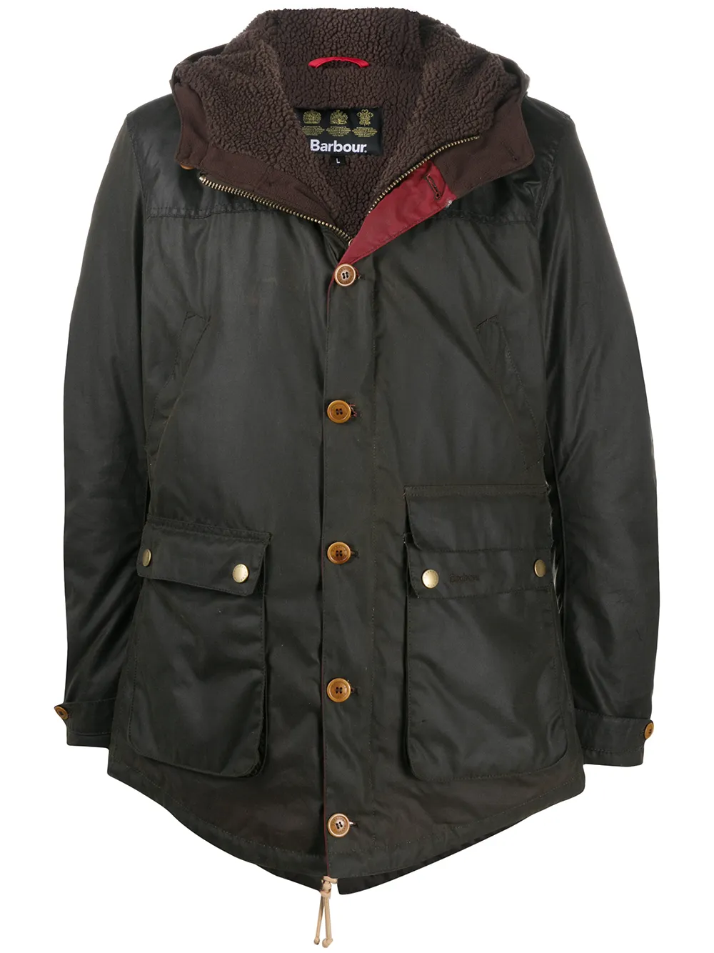 

Barbour abrigo Hereford - Verde