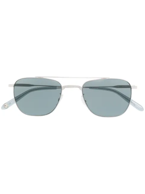 Garrett Leight square pilot sunglasses