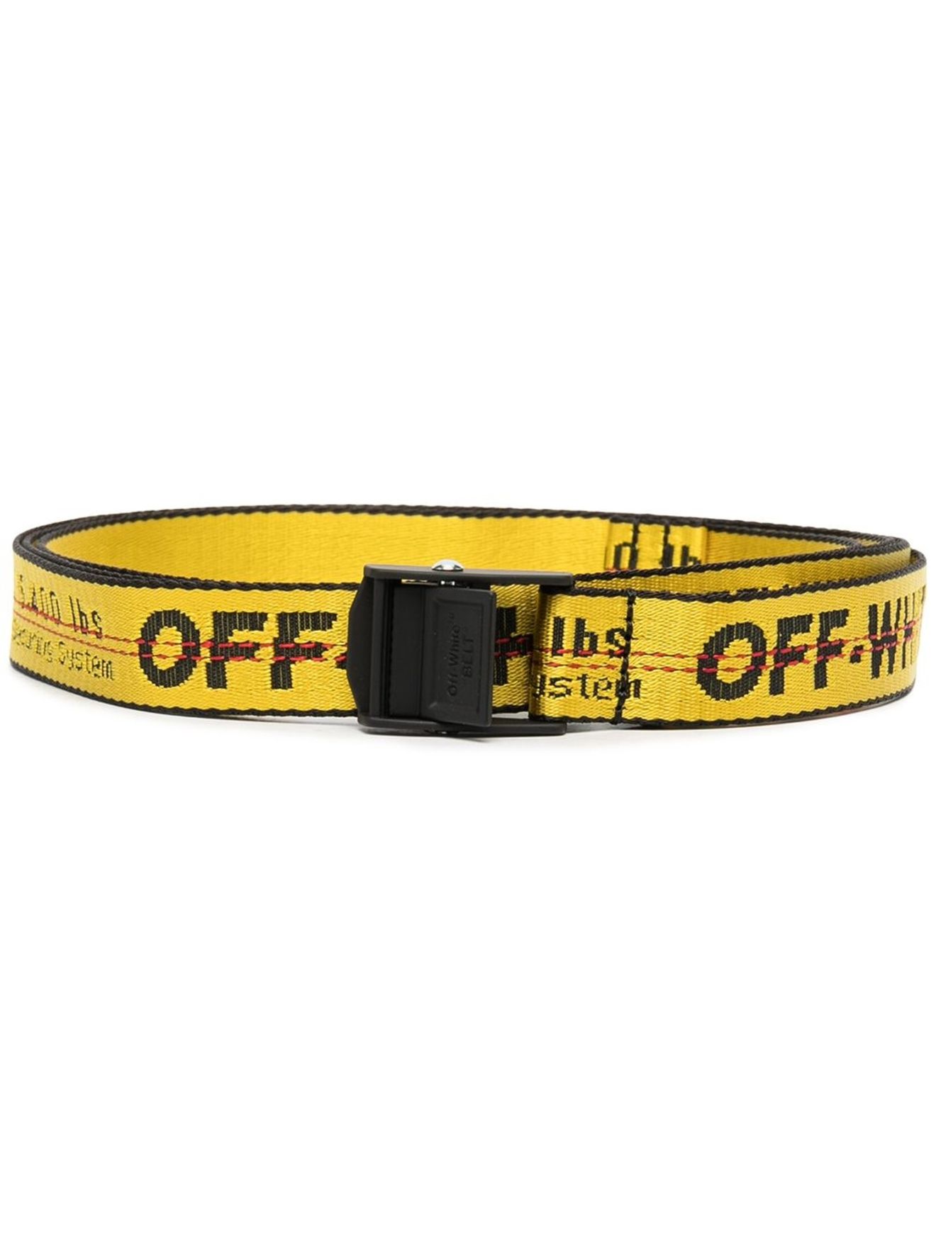 off white web belt