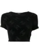 Image 1 of Chanel Pre-Owned interlocking CC logo cropped top