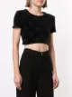 Chanel Pre-Owned interlocking CC logo cropped top