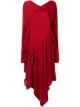 Image 1 of Yohji Yamamoto draped knot dress
