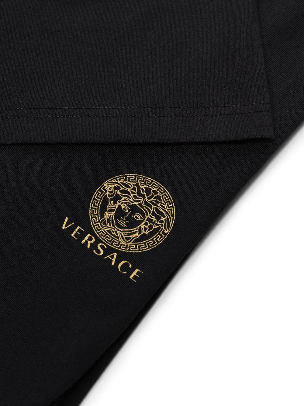 фото Versace набор из двух футболок с логотипом medusa