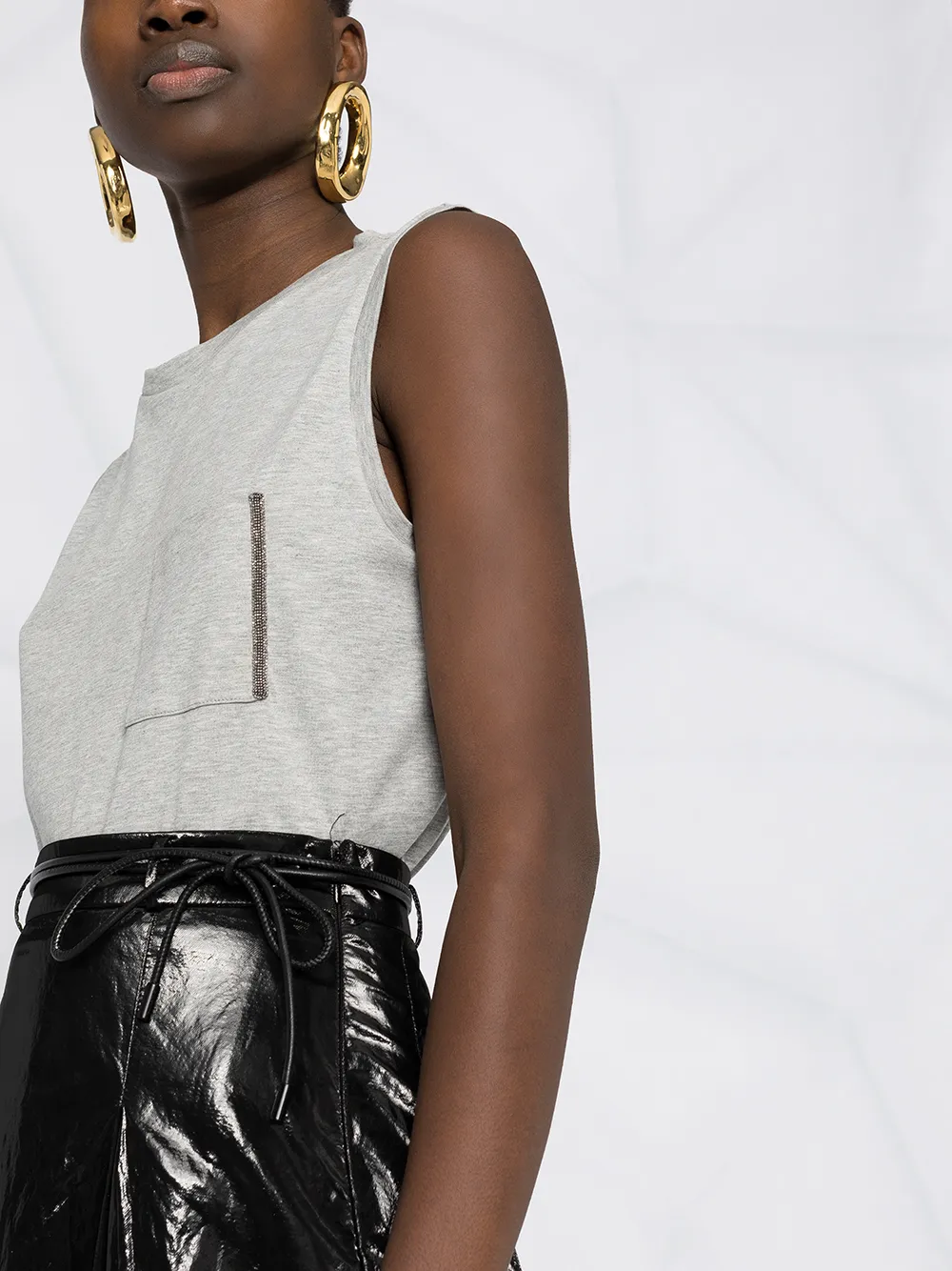 фото Fabiana filippi меланжевая футболка