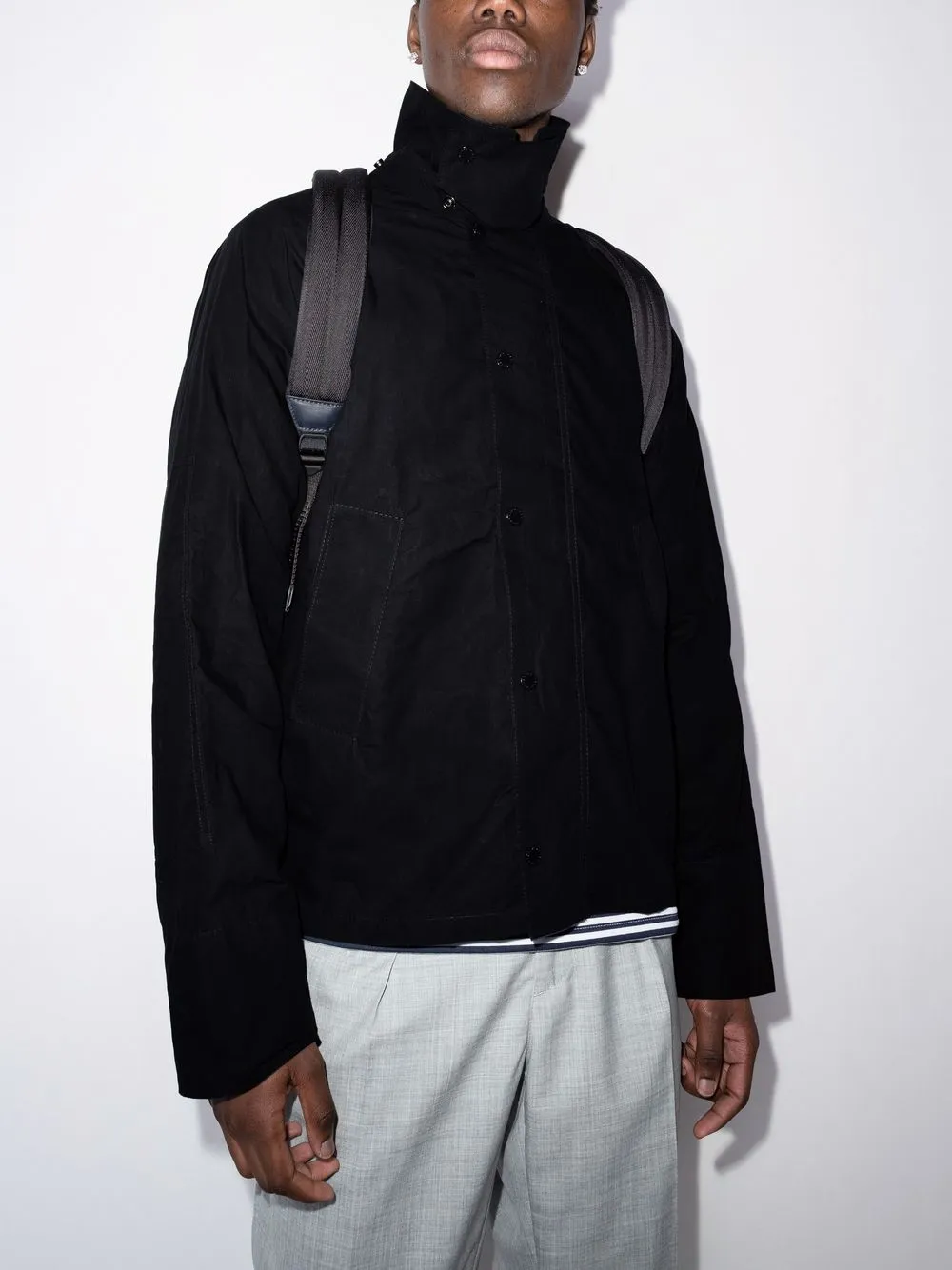 Barbour x Engineered Garments Covert Bond jack - Blauw