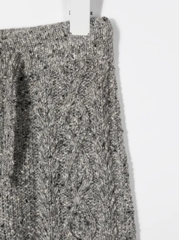 knitted tracksuit bottoms