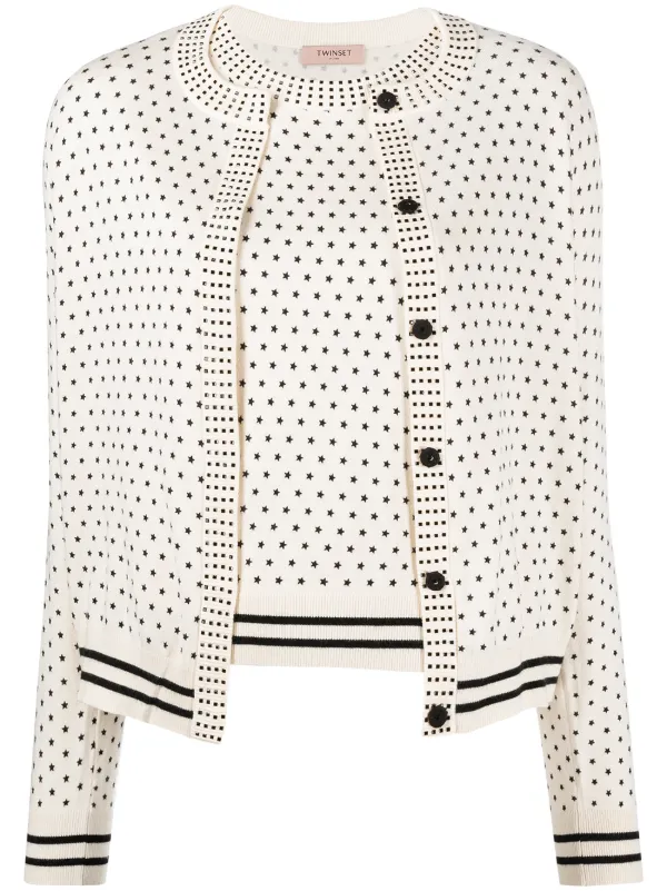 cardigan two piece set