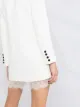 Self-Portrait lace-trim double-breasted blazer dress