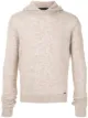 Image 1 of Dsquared2 slim knitted hoodie