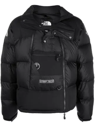 north face black puffer jacket with hood
