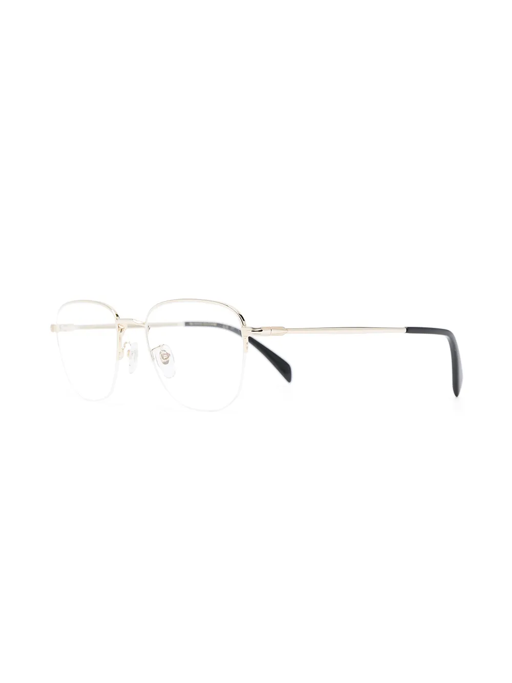 Eyewear by David Beckham Bril met vierkant montuur - Goud