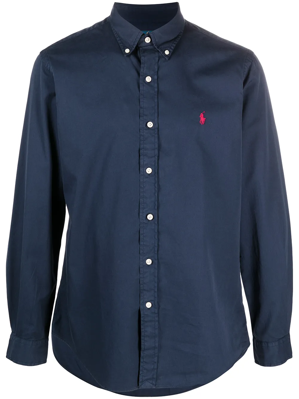 

Polo Ralph Lauren camisa con logo bordado - Azul