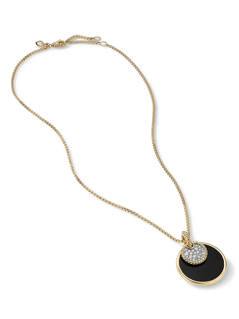 David Yurman 18kt geelgouden halsketting