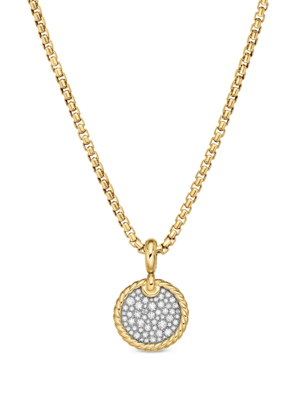 David Yurman DY Elements Heart ダイヤモンド ペンダント 18Kイエローゴールド - ゴールドトーン David Yurman DY Elements Heart ダイヤモンド ペンダント 18Kイエローゴールド - ゴールドトーン