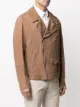 Brunello Cucinelli multi-pocket biker jacket
