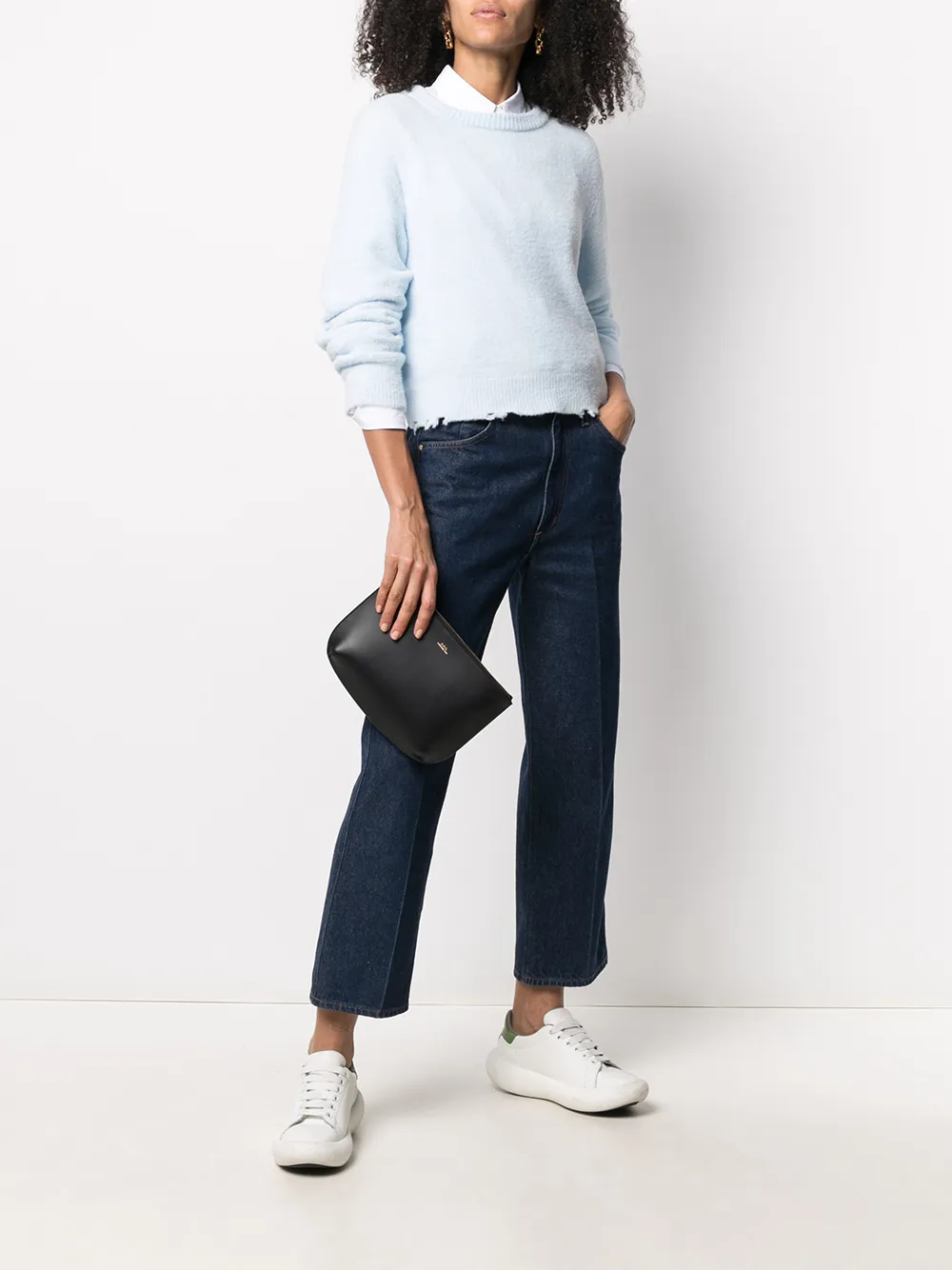 A.P.C. Izz clutch - Zwart