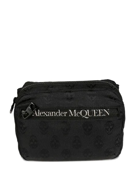 Alexander McQueen Gürteltasche mit Logo-Print
