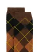 Image 2 of Burberry monogram-embroidered argyle socks