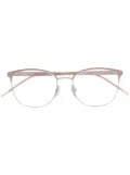 BOSS wayfarer-frame glasses - Silver