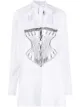 Imagen 1 de Seen Users blusa con detalle de corset bordado