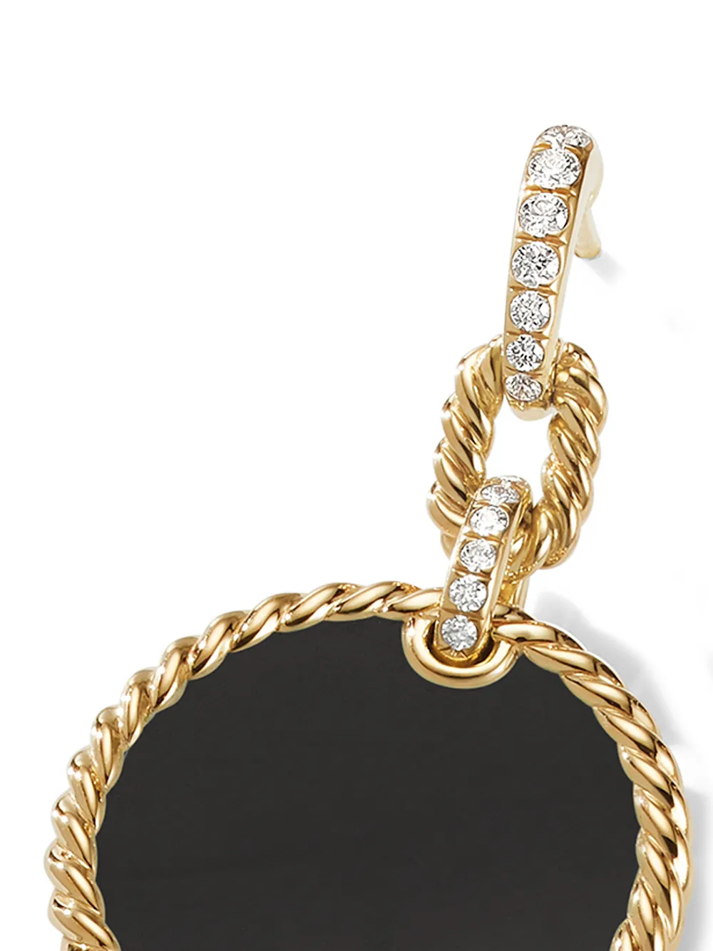 David Yurman 18kt geelgouden oorbellen
