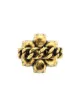 Image 2 of Gucci crystal-embellished Double G ring