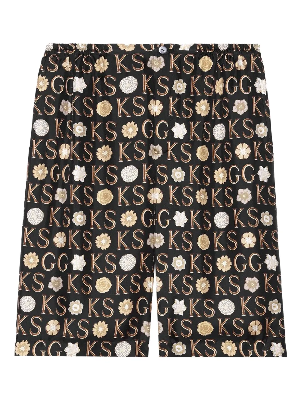 Gucci GUCCI x Ken Scott Knielange Shorts - Schwarz