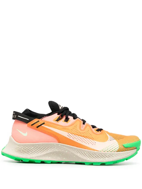 Nike fly knit logo trainers