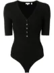 Image 1 of A.L.C. ribbed button-up T-shirt