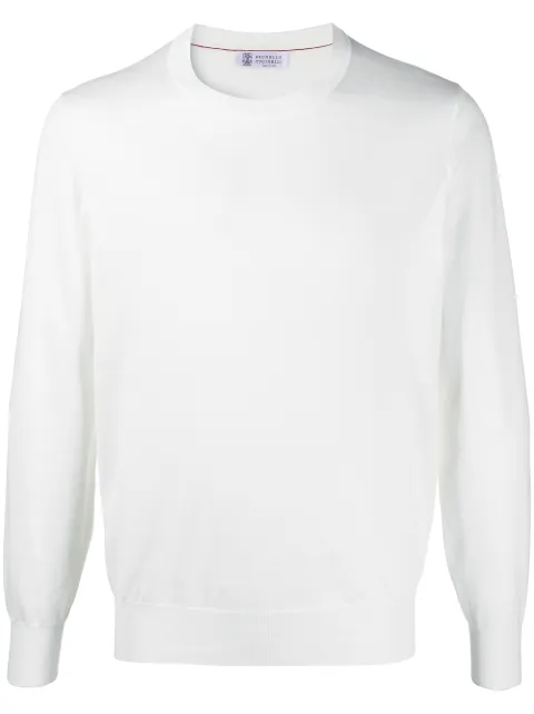 Brunello Cucinelli hoodie con ribetes de canalé