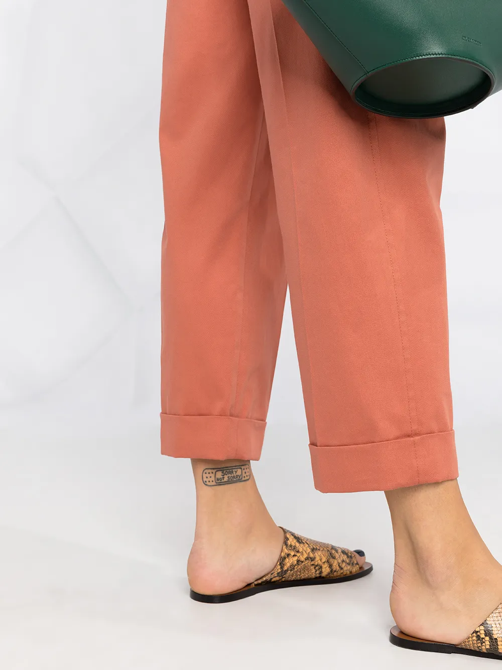 Brunello Cucinelli Straight broek Oranje