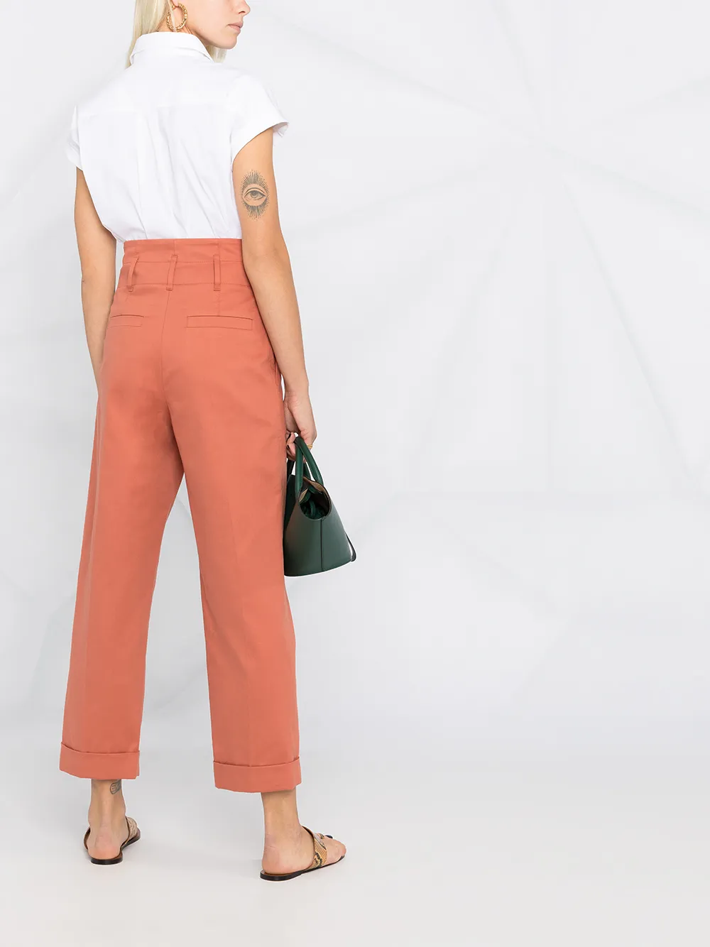 Brunello Cucinelli Straight broek Oranje