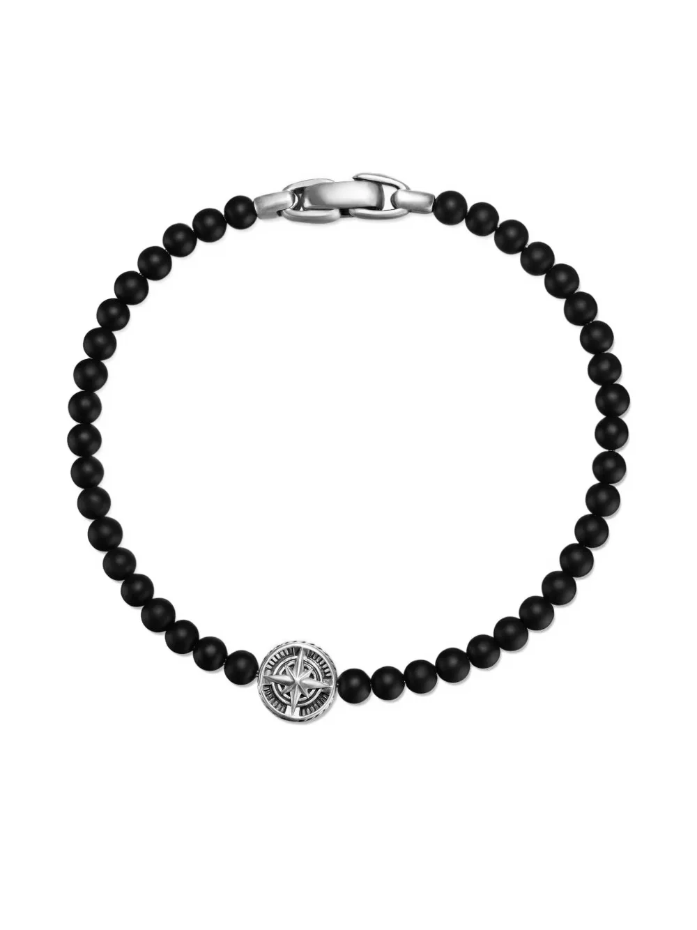 David Yurman sterling silver Compass onyx bracelet | Black | Image 1