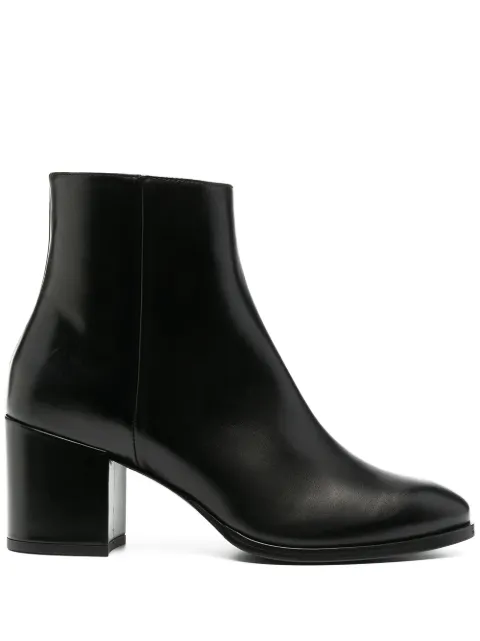 Scarosso polished-finish ankle boot