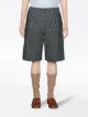 Gucci eco-washed GG denim shorts