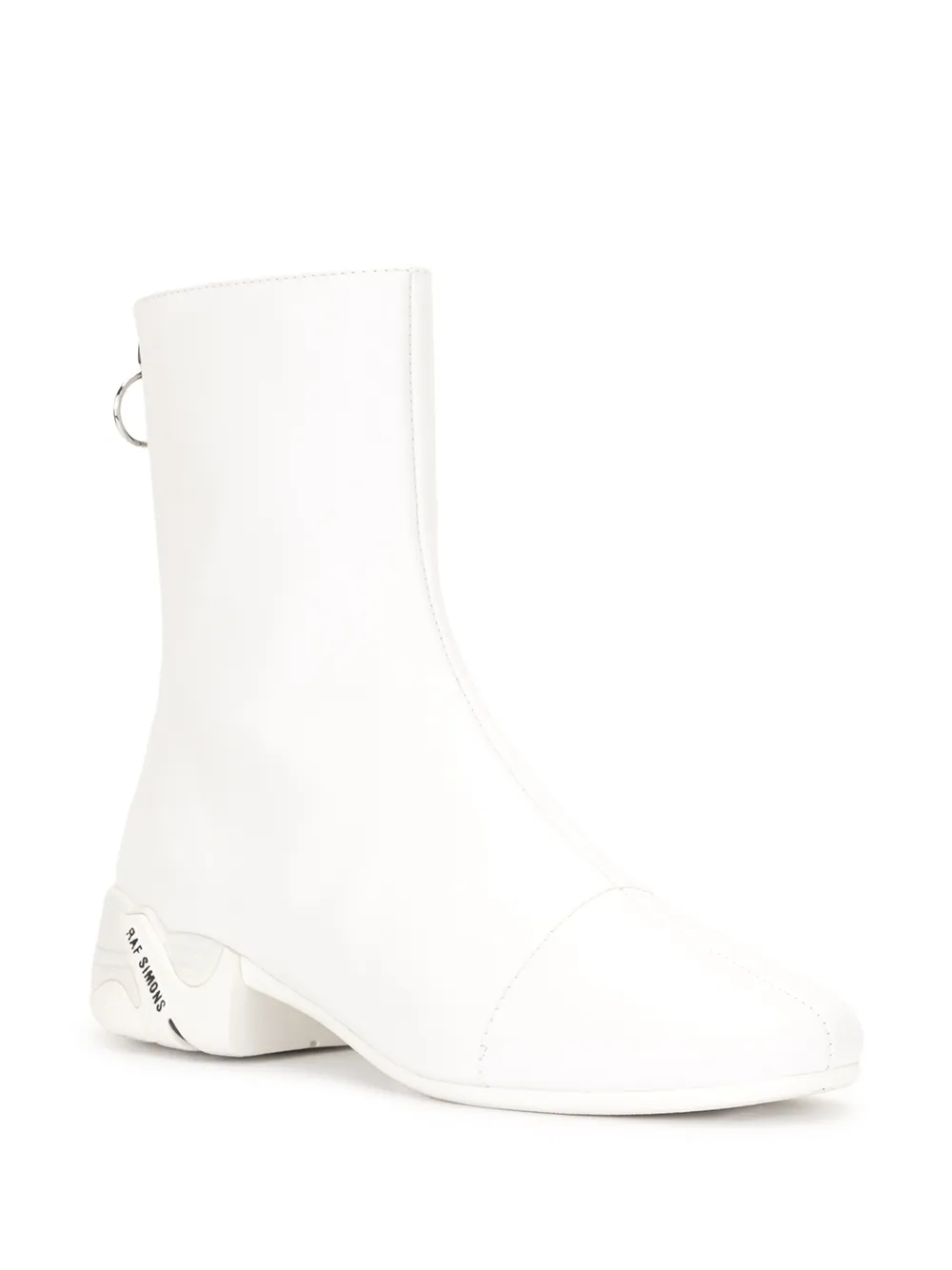 Shop Raf Simons Solaris-2 High Boots In White