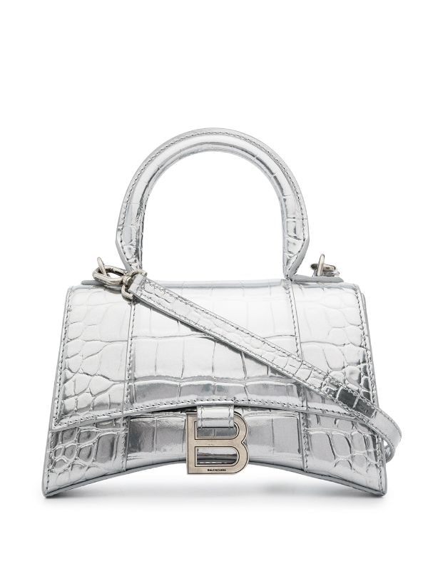 Balenciaga Hourglass Top Handle XS Bag  Farfetch