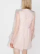 Giambattista Valli floral-embroidered long-sleeve minidress