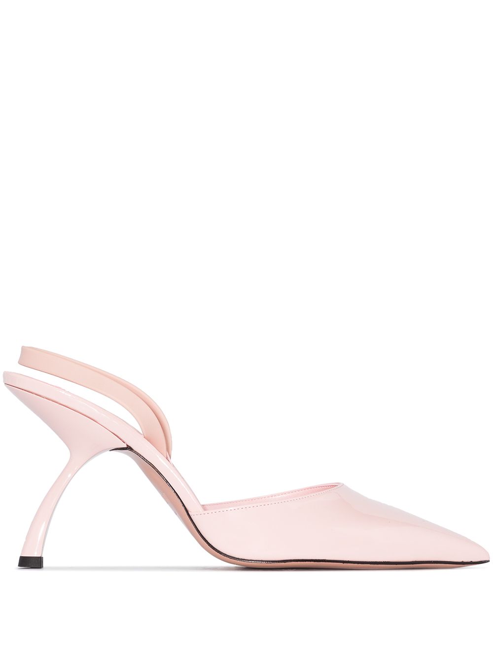 фото Piferi pink upanova 85 vegan leather pumps