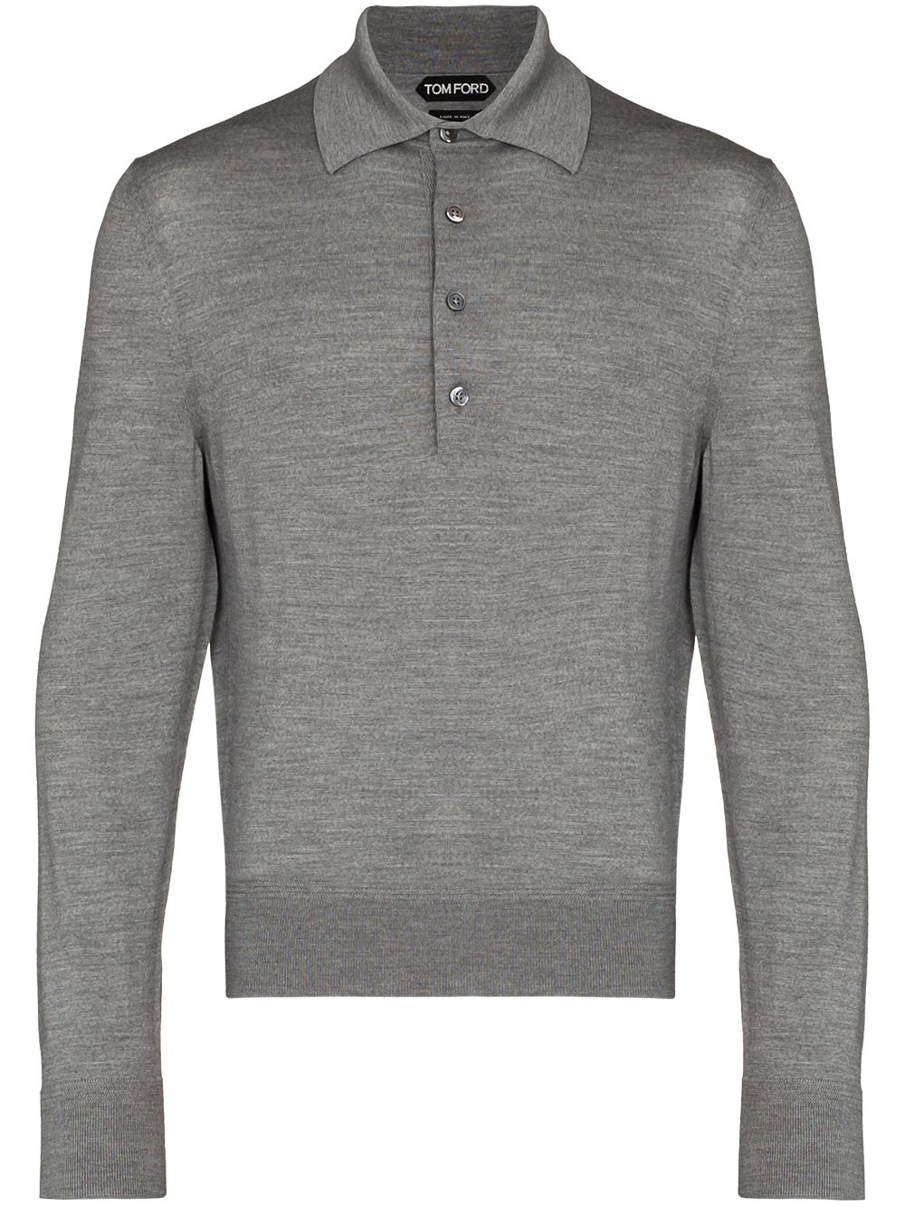 TOM FORD LONG-SLEEVE POLO SHIRT