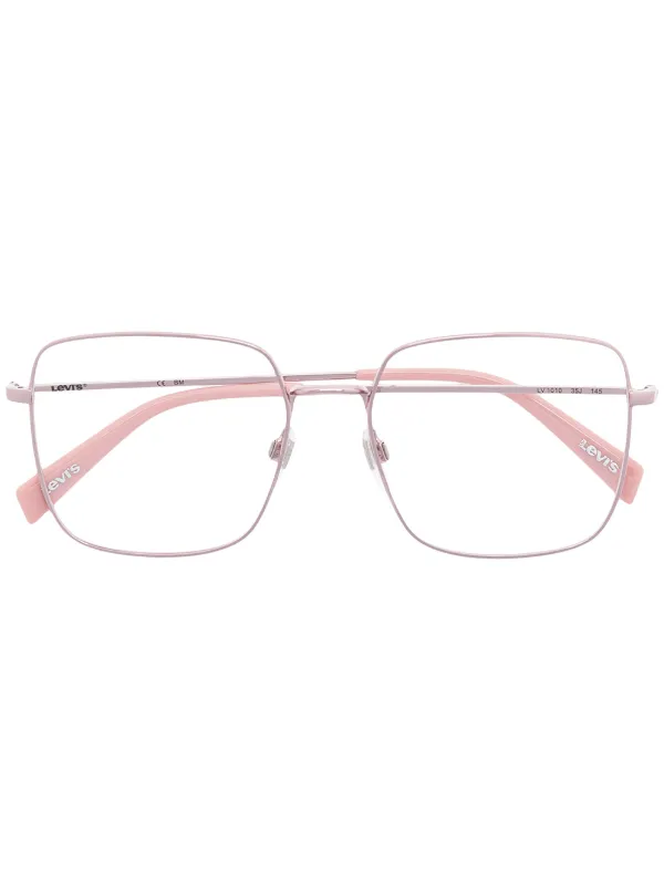 square wire frame glasses