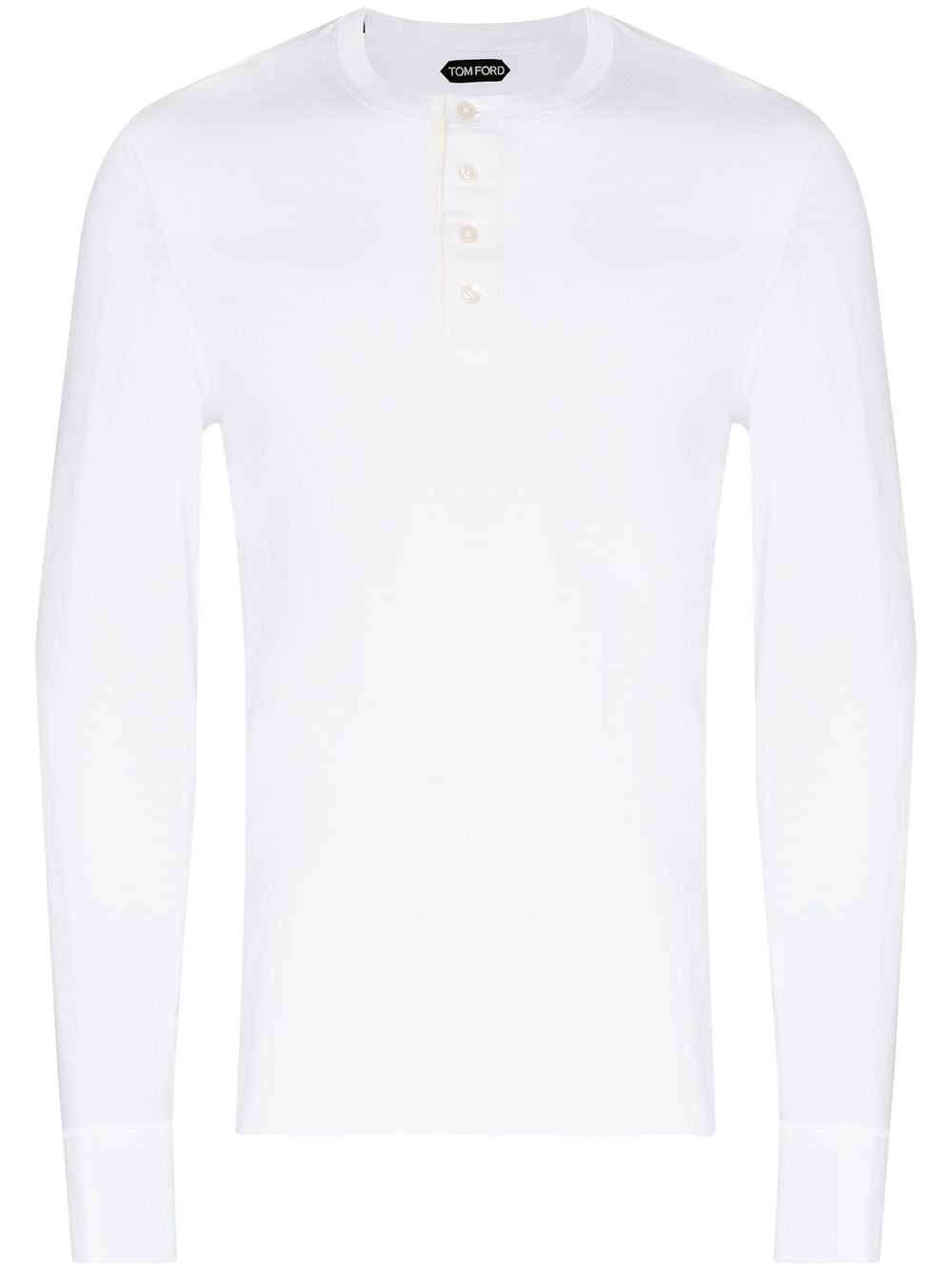 фото Tom ford футболка henley с длинными рукавами